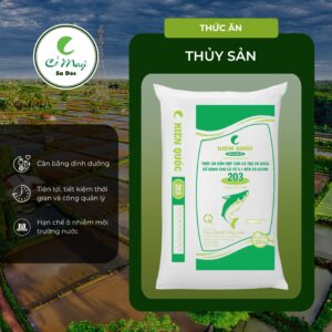 THỨC ĂN HỖN HỢP CHO CÁ TRA VÀ CÁ BASA – 203 DẠNG VIÊN NỔI